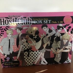 Ouran Highschool Host club manga box set.